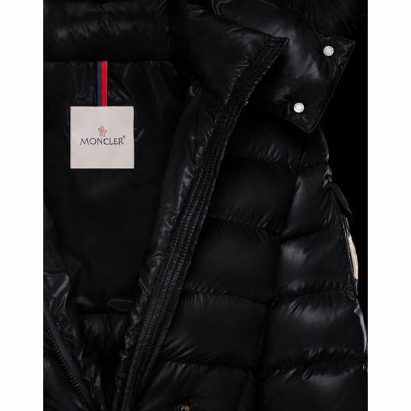 モンクレール 偽物◆MONCLER◆BADYFUR ファー付きダウンジャケット100814